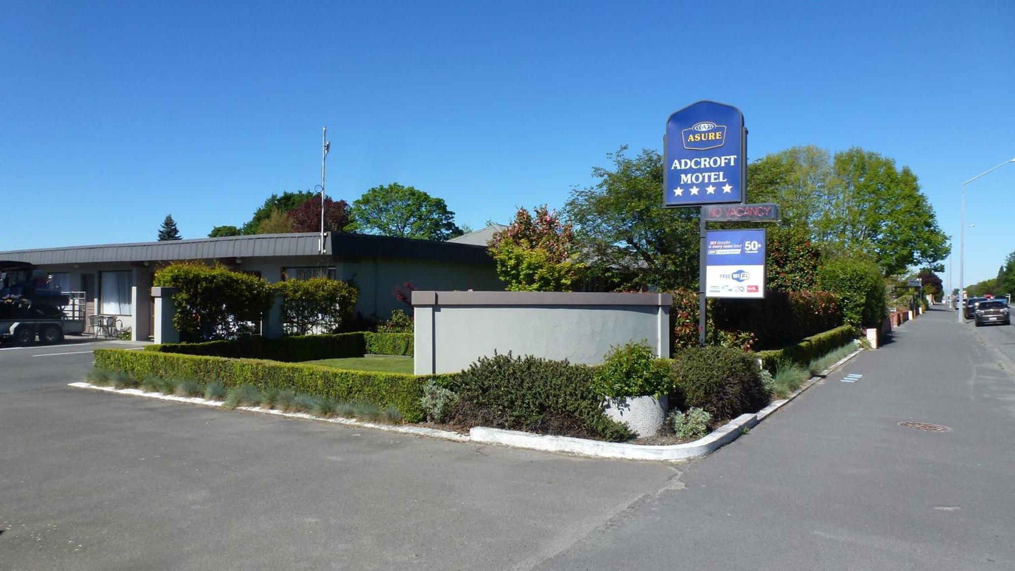 Asure Adcroft Motel Ashburton Bagian luar foto
