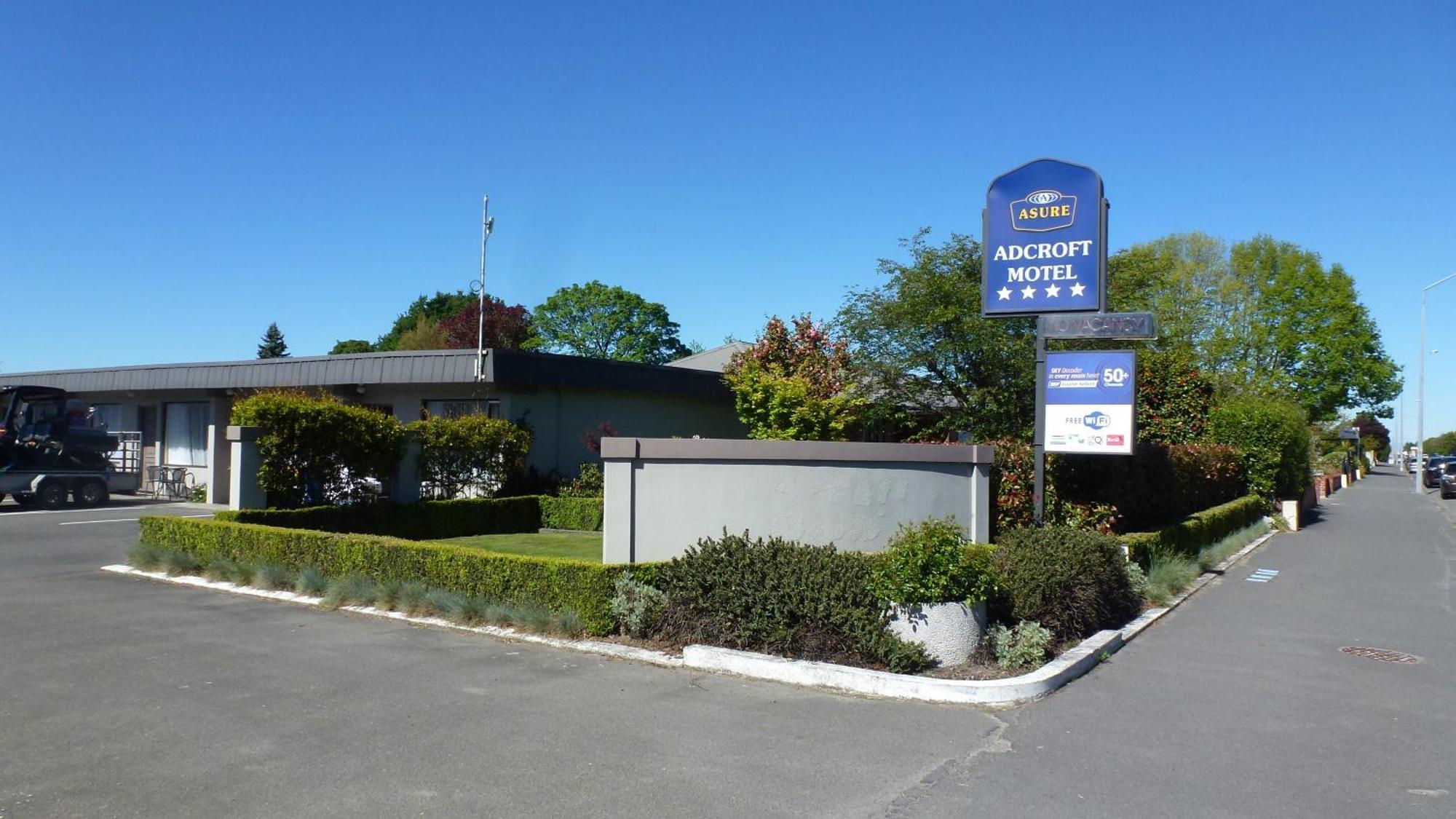 Asure Adcroft Motel Ashburton Bagian luar foto