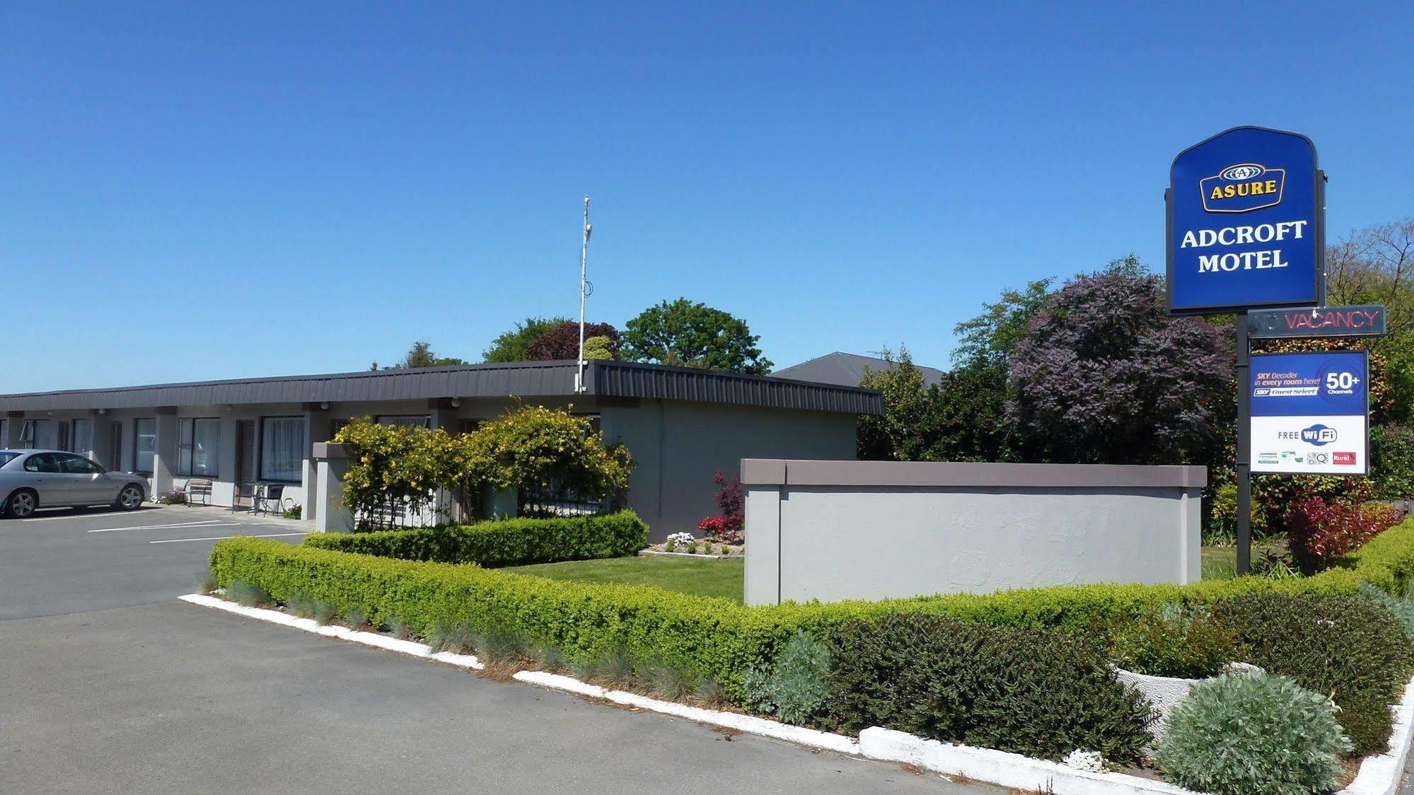 Asure Adcroft Motel Ashburton Bagian luar foto